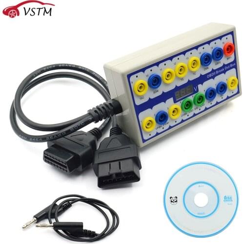 2019 OBD2 Break BOX Car Diagnostic Cable Obd2 Pin Out Box Breakout Tester Auto Connector PIN-OUT-BOX