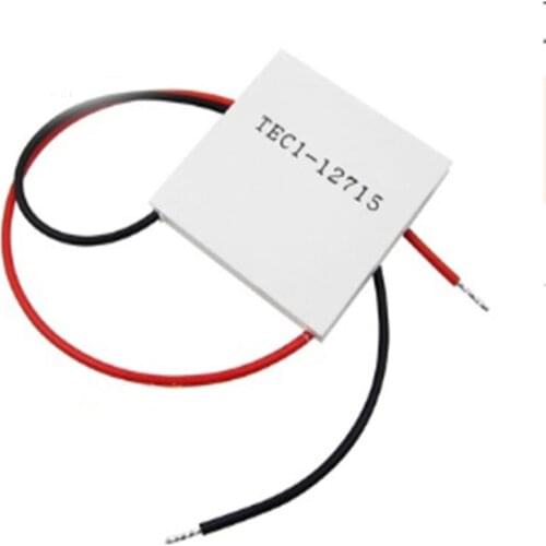5PCS/Lot TEC1-12715 Thermoelectric Cooler Peltier 40*40mm 15A 12V High Power