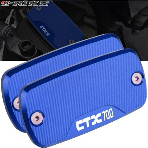 2020 New Motorcycle accessories CNC Aluminum Front Brake Reservoir Fluid Tank Cover Oil Cap FOR HONDA CTX 700/700N CTX700N 2014