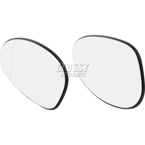 AP03 Pair Left+Right Wing Mirror Heated Glass+Base for BMW 1er E81 E87 E88 E82 120d 118i 123d 130i 51167132735,51167250424