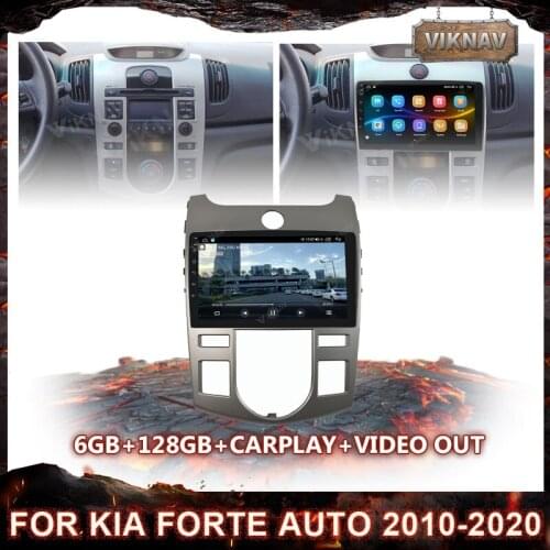 For KIA Forte Auto 2010-2020 Android Car Radio Multimedia Player Navigation GPS 1280*720 Autoradio Head Unit 2 DIN Tape Recorder