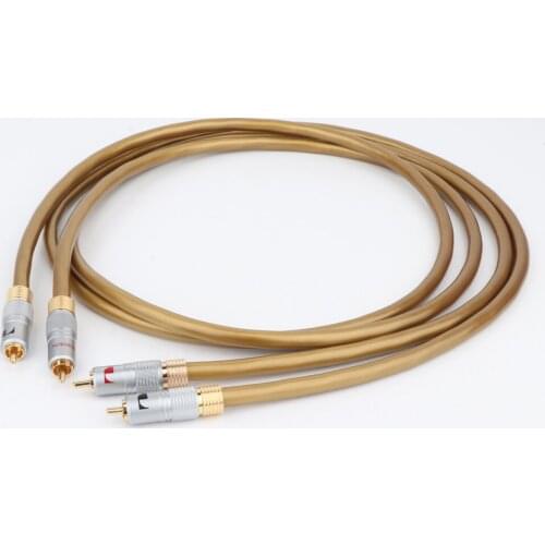 Hifi Cardas HEXLINK GOLDEN Audio Cable 5C Audio Cable Amplifier CD DVD Player Speaker Nakamichi RCA Interconnect