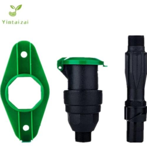 3/4inch 1inch Male Thread Rapid Water Valve Quick Coupling For Garden Irrigation Water Intake Valves Watering E101
