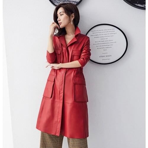 100% Real Sheepskin Coat Women Winter Jacket Clothes 2020 Korean Woman Genuine Leather Jacket Long Coats and Jackets Montone 666