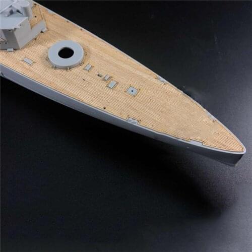 Masking Sheet Cruiser Decorative Cover Creative DIY Wooden Deck for 1/350 Scale York Ship Trumpeter 05351 Model Kit
