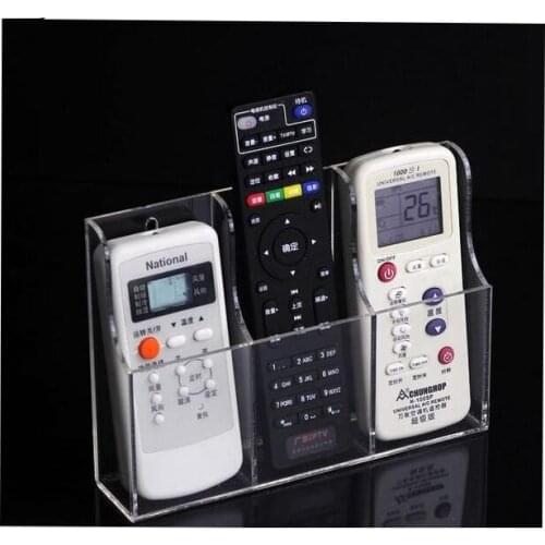New arrival 1/2/3 frame wall hanging remote control Storage box TV air conditioning remote control wall hanging box display box