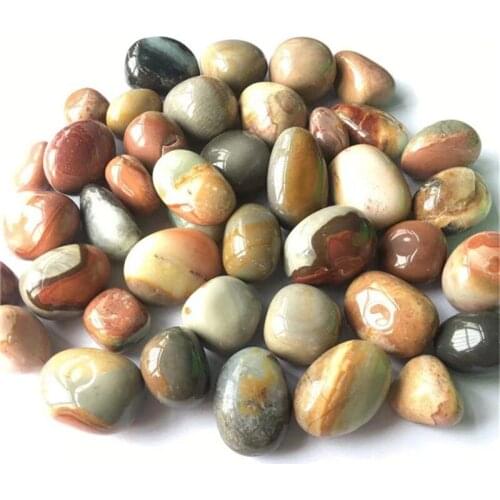 Natural Polychrome Jasper Tumbled Crystal Gemstones For Healing Reiki