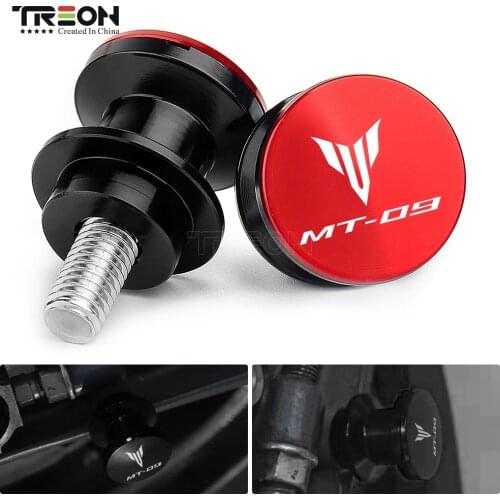 NEW For Yamaha MT-09 MT09 SP Motorcycle Swingarm Spools Stand Screws Slider MT09 2013 2014 2015 2016 2017 2018 2019 6MM