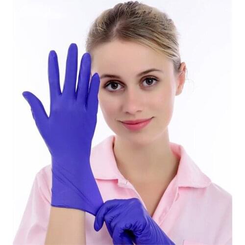 50 Pcs Disposable Gloves Latex Home Cleaning Disposable Food Gloves Cleaning Gloves Universal For Left and Right Hand