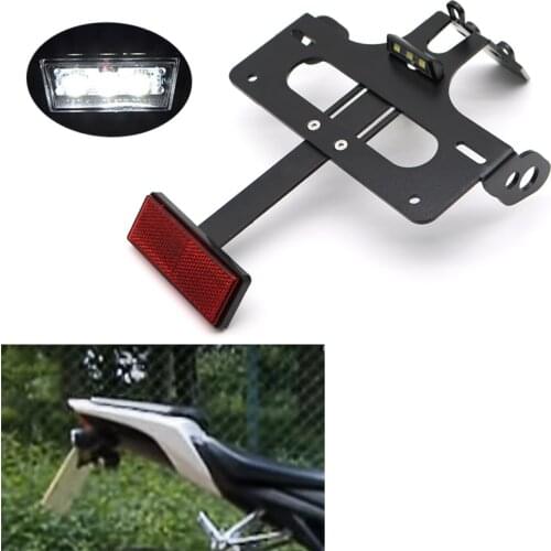Fit For Honda CBR1000RR CBR 1000RR 2008-2016 Rear Tail Tidy Fender Eliminator Kit Number License Plate Holder Bracket Aluminum