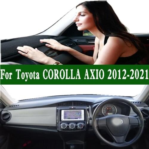 Fits Toyota Corolla Estate Fielder E16 Axio NZE161 1500CC 2012-2021 Dashmat Dashboard Cover Pad Dash Mat Carpet Car Ornaments