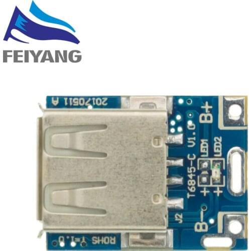 5V Boost Step Up Power Module Lithium LiPo Battery Charging Protection Board LED Display USB For DIY Charger 134N3P Program