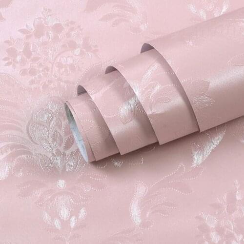 Self adhesive wallpaper wardrobe peel and stick wallpaper floral home bedding room study living room wall decor sticker