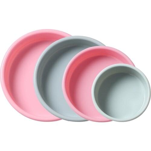 4/7/9/10 Inch Silicone Mould Round Cake Pan Pastry Dessert Cake Mold Baking Accessories Mould Baking Tools for Cakes