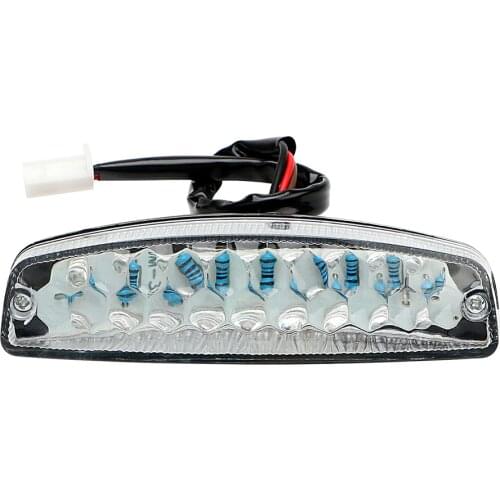 LEEPEE LED Rear Lights For ATV Quad Kart Motorcycle Lighting Red Cafe Racer Moto Tail Brake Light Indicator Lamp