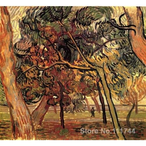 Vincent Van Gogh paintings of Study of Pine Trees impressionism art High quality Hand painted
