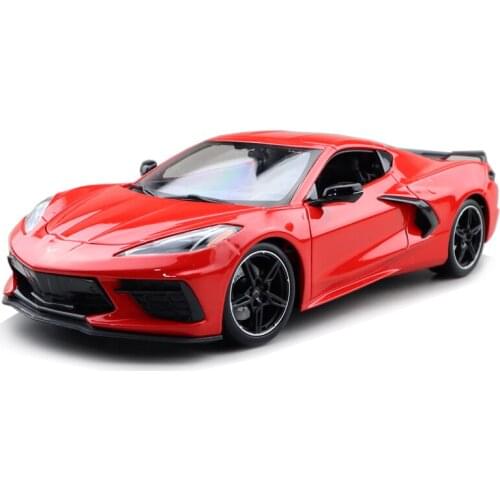 1/18 2020 Chevrolet Corvette Stingray Maisto 31447 Diecast Model Car Toys Boys Girls Gifts