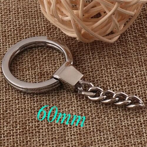 10 PCS Silver keychain Split Rings Key Ring,leather key ring,key fob hardware Key Rings key chain key ring,key chains key fob-60