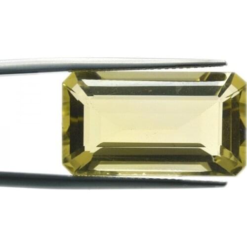 15,60ct. Lemon Quartz Emerald Shape