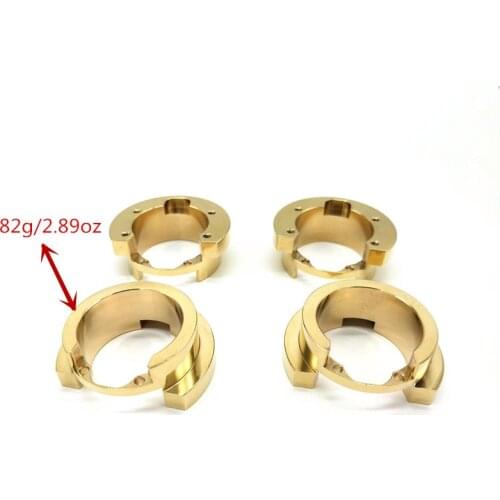 2PCS Brass Counterweight Balance Weight for 1:10 RC Crawler Traxxas TRX-4 TRX4