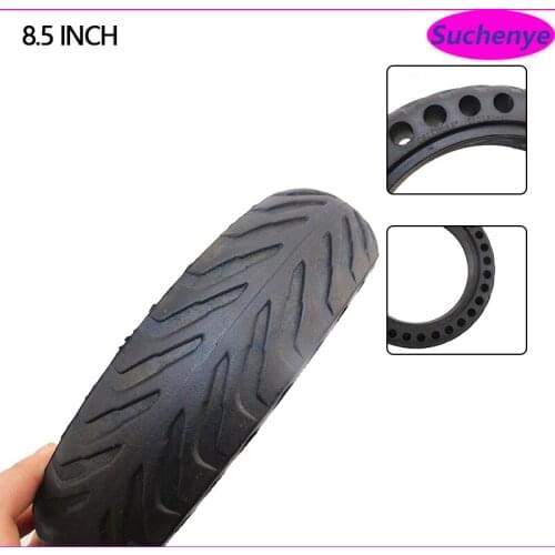 8.5 inch 8 1/2x2 Electric Scooter Honeycomb Shock Absorber Damping black Tyre Durable Rubber Solid Tire For Xiaomi Mijia M365