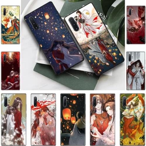 Chinese style Tian Guan Ci Fu Phone Case For Samsung S6 S7 edge S8 S9 S10 e plus A10 A50 A70 note8 J7 2017
