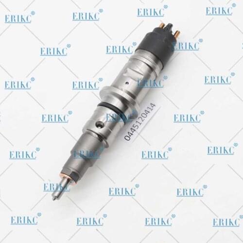 ERIKC 0445120414 Fuel Injector 0445 120 414 Diesel Common Rail Injector Nozzle 0 445 120 414 for CUMMINS 4983514 5256034 5289380