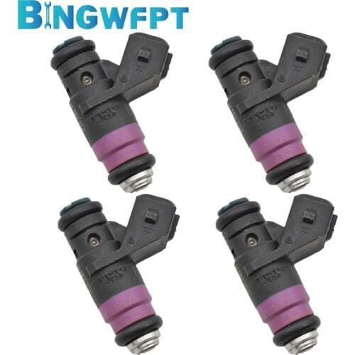 4PCS Fuel Injector Nozzle H132259 ITGDC9 8200505191 6290A04097 D206A00790 For Renault Megane 1.6 16v 31 T. KM
