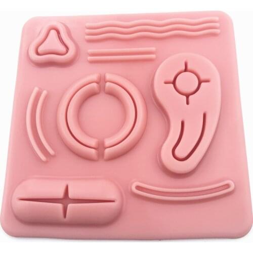 Laparoscopic simulator Stitching 3D Silicone Suture Practice Pad for Doctor Nurse Student Teaching equipment
