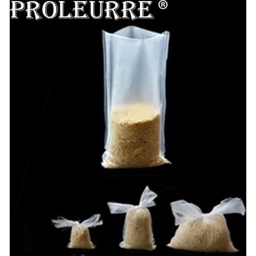 Hot Sale 20 Pcs/lot Pva Bags Fishing Tackle In Water For Coarse Boilie Bait 16 * 12cm Lake Carp Fishing Peche YR-149