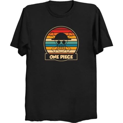 One Piece Harajuku T Shirts Men Funny Cartoon Luffy T-shirts Ullzang Japanese Anime Tshirts 90s Graphic Kawaii Top Tees Male