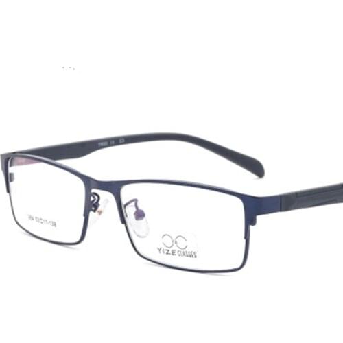 OEYEYEO New Simple Business Metal TR90 Full Frame Mens Eyeglass Frame Can Be Equipped With Myopic Lens In Four Colors