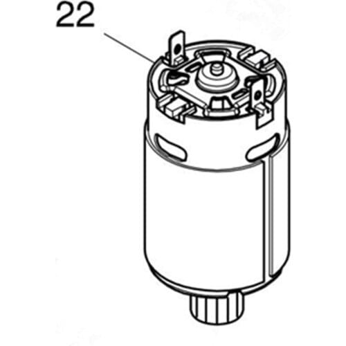 Genuine Motor For Makita 629943-3 DUM604