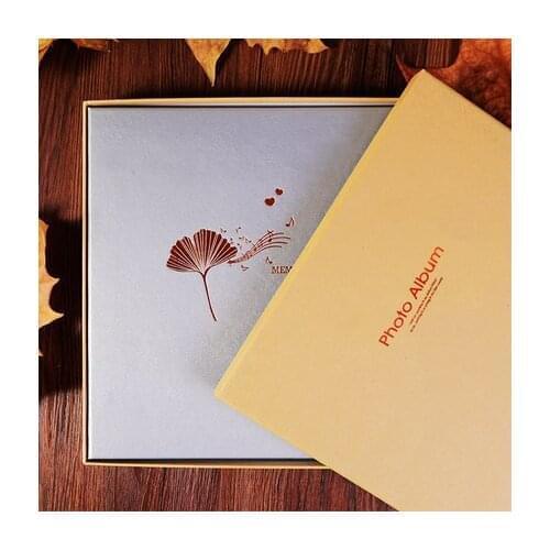 DIY Film Photo Album Handmade Paste Picture Gallery Book Customed Romantic Memory Record for Baby Lover Family Wedding Gift