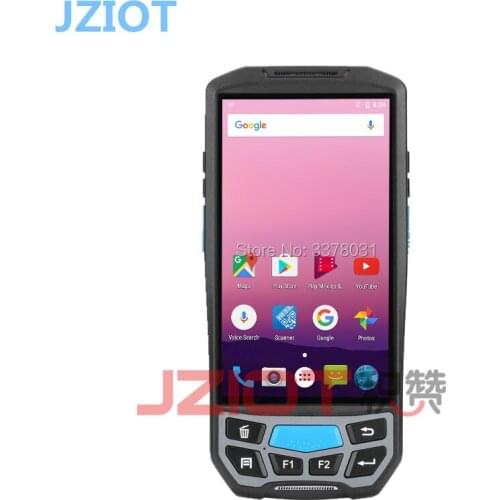 Rugged android 7.0 portable date collector PDA with 1D/2D barcode scanner and RFID reader