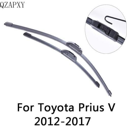 Front Wipers Blade For Toyota Prius V from 2012 2013 2014 2015 2016 2017 Windscreen wiper Wholesale Car Accessories