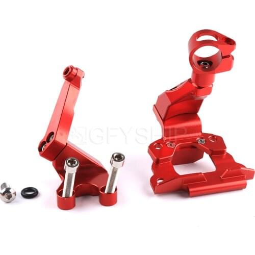 Z650 CNC Motorcycles Adjustable Steering Stabilize Damper Bracket Mount Support Kits For Kawasaki Z650 Z 650 2017