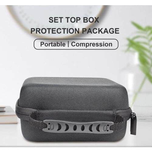 Protective Pouch Waterproof Pressure-resistant Large Space TV Set Box Hard Carrying Bag for Apple TV 4K Gen2