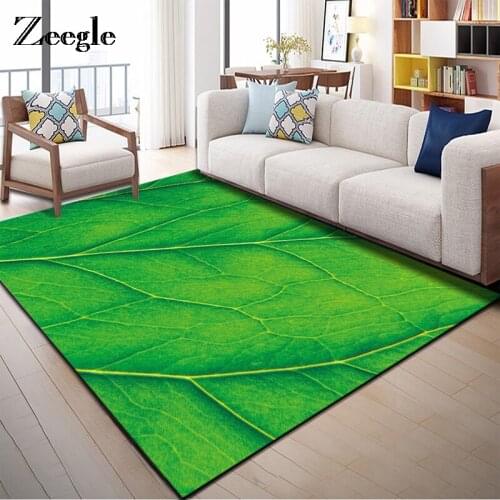 Green Large Carpet For Living Room Bedroom Floor Mat Non-slip Carpet Rugs Kids Bedroom Beside Mat Sofa Table Rug Foot Mat
