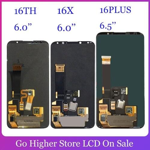 Lcd For Meizu 16 LCD Display Touch Screen 16th M882Q M8821H M872Q M872H For MeiZu 16 Plus 16X LCD Screen Replacement