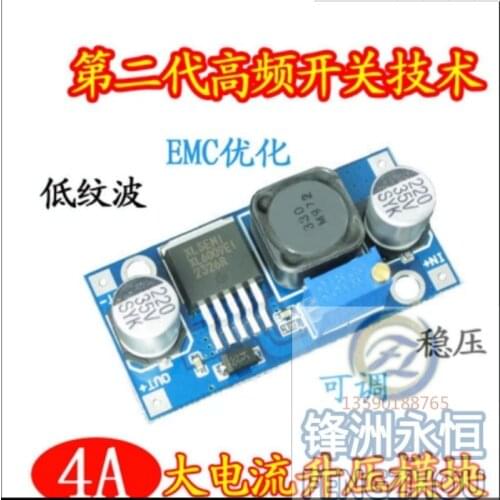 10PCS XL6009 DC-DC Booster module Power supply module output is adjustable Super LM2577 step-up module