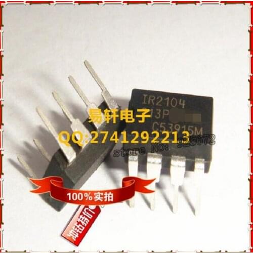 100% new original bridge driver IR2104 DIP8