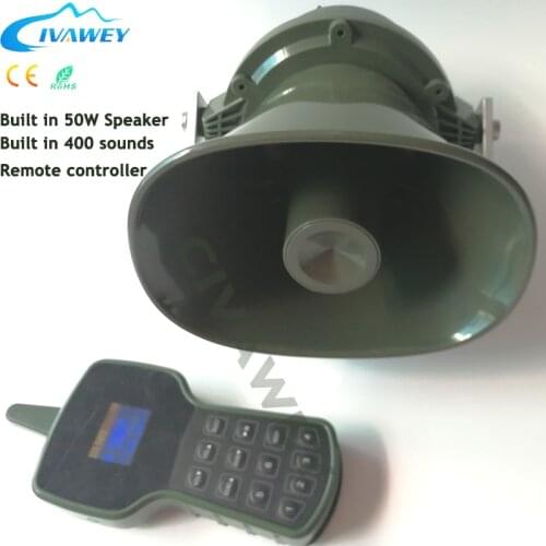 2 way remote control 400 sounds hunting MP3 bird sounds caller electronic bird callers duck caller goose pigeon hunting decoy