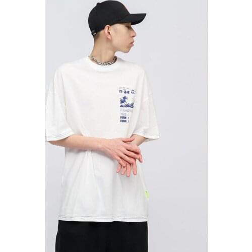 2021 New Summer Mens Casual T-Shirts Cotton Short Sleeve T Shirts Men Tees