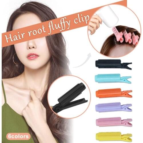 3pcs Magic Hair Care Rollers Hair Roots Natural Fluffy Hair Clip Sleeping No Heat Plastic Hair Corn Clips Hair Curling Curlers 2