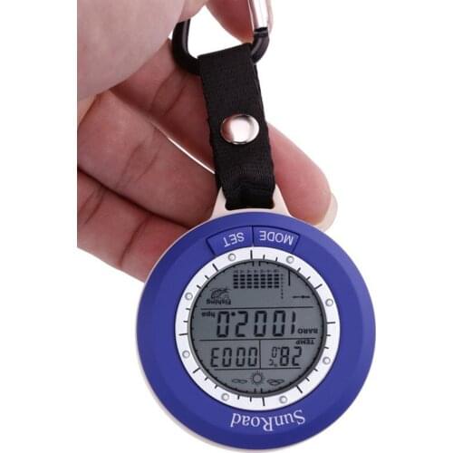 Fishing Barometer Digital Multifunctional Altitude Meter Detector for Outdoor Mountaineering
