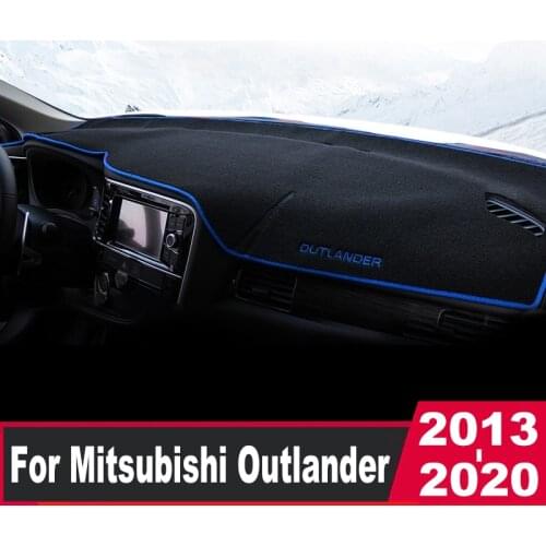 For Mitsubishi Outlander 3 2013-2017 2018 2019 2020 Car Dashboard Cover Mat Sun Shade Pad Instrument Panel Carpets Accessories