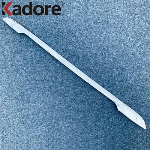 For Toyota Yaris Cross Hybrid 2020 2021 ABS Chrome Rear Trunk Lid Cover Trim Tail Gate Decoration Strip Car Styling Accessories