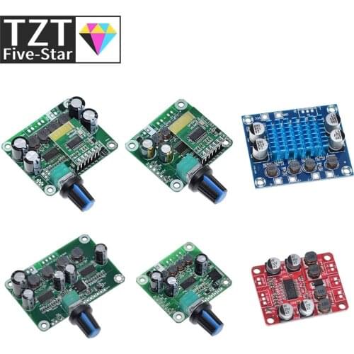 Bluetooth 4.2 TPA3110 15W / 30W X 2 Dual Channel Digital Stereo Audio Power Amplifier Board Module Car For USB Portable Speake