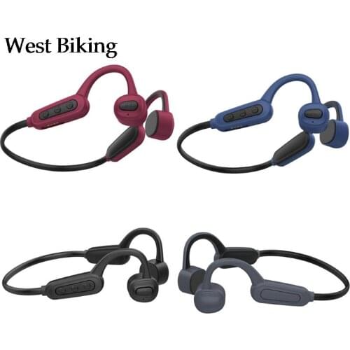 Bone Conduction Headphone IP68 Waterproof Swimming Diving Earphone With Micphone Built-in Storage 16GB MP3 Player